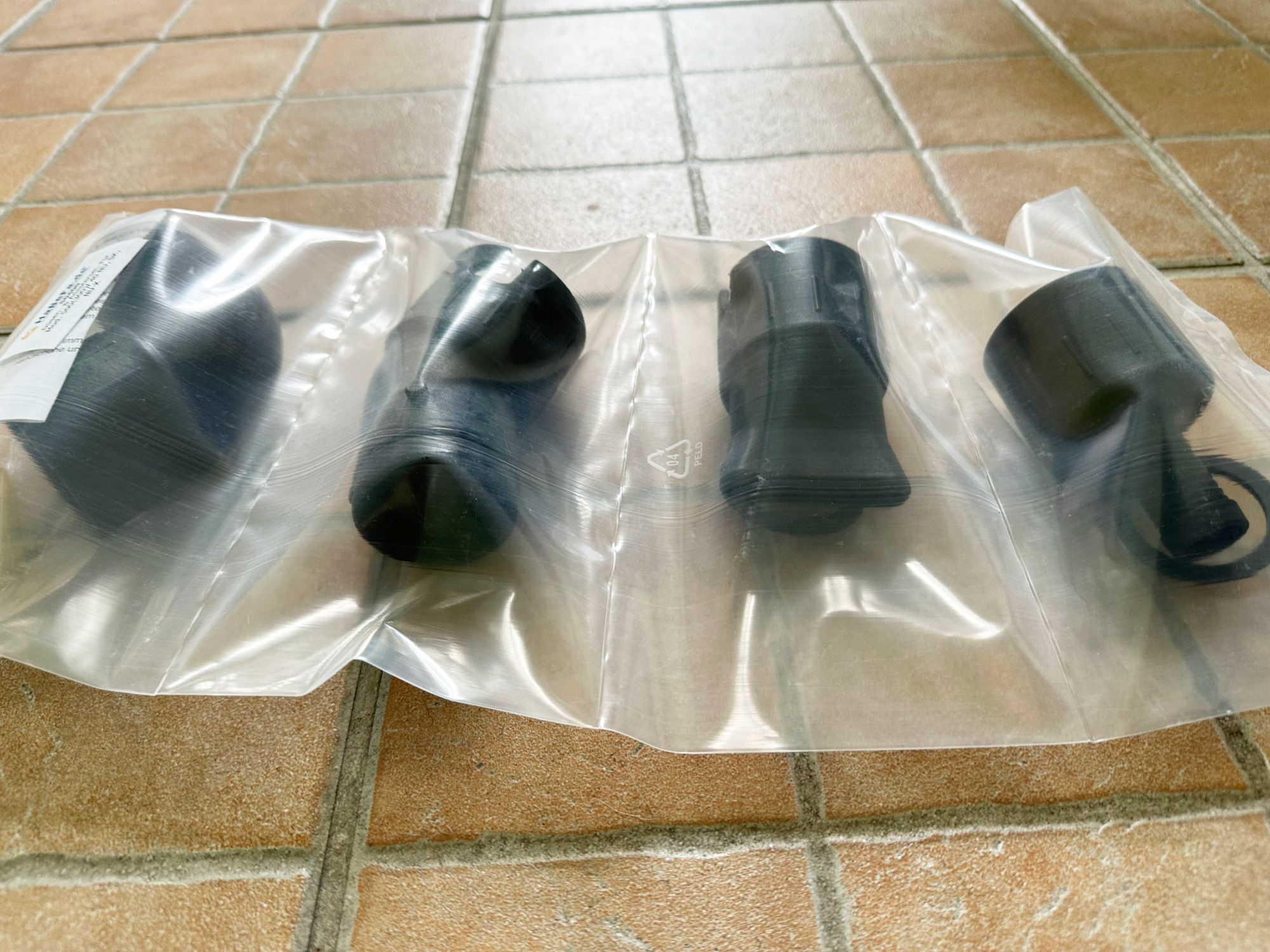 Düsenset für Mörtelspritzen mit Edelstahl-Gehäuse - Modelle 500(300)/40(50) NU oder NU-K - Artikelnummer 50400