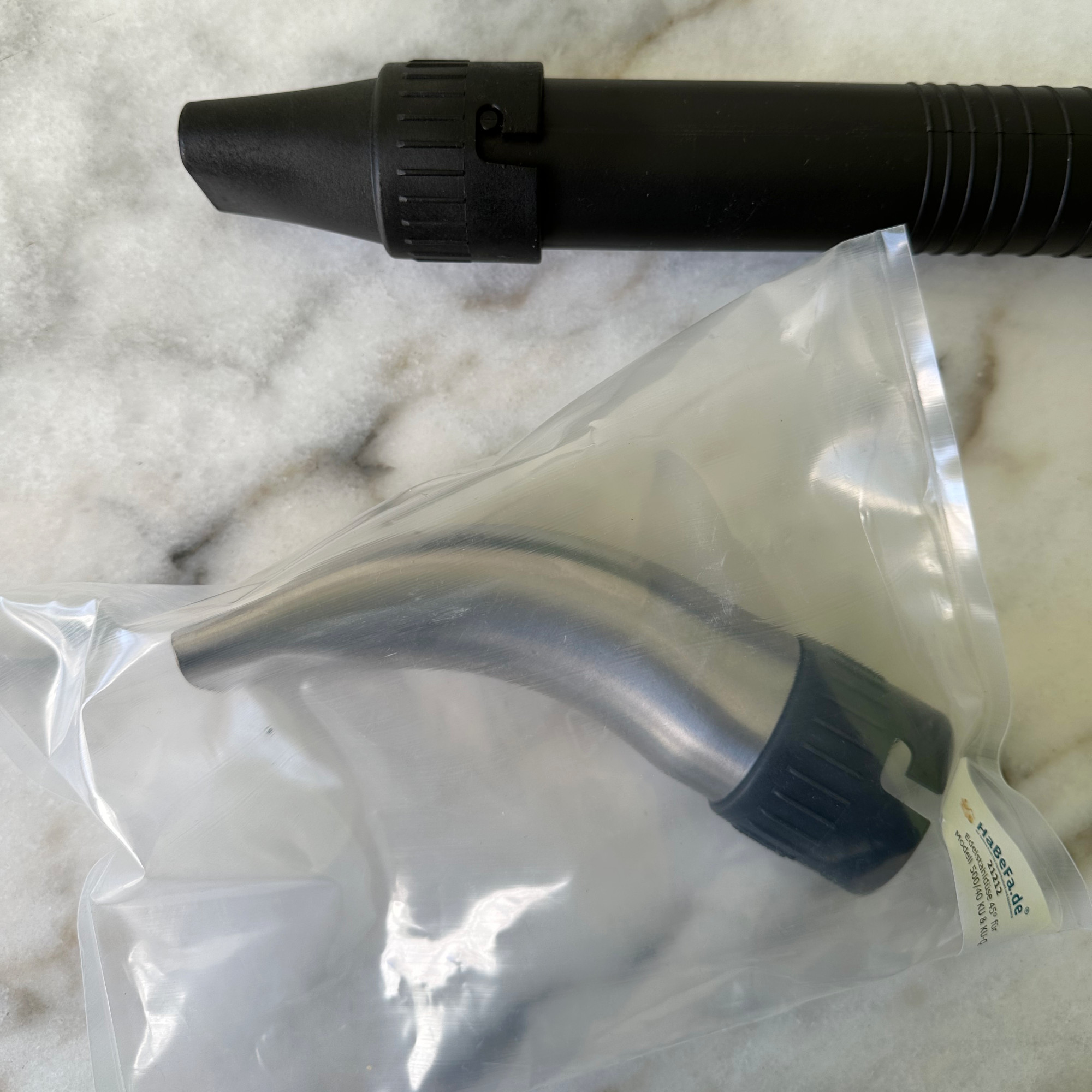 Edelstahl-Düsenset für Modell 500/40 KU und KU-Q - Artikelnummer 21206